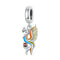 925 Sterling Silver Phoenix Bracelet With Zircon Pendant