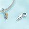 925 Sterling Silver Phoenix Bracelet With Zircon Pendant