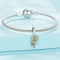 925 Sterling Silver Phoenix Bracelet With Zircon Pendant