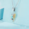 925 Sterling Silver Phoenix Bracelet With Zircon Pendant