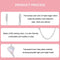 925 Sterling Silver Love Safety Chain For Diy Beading