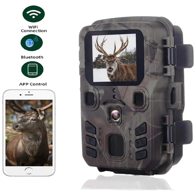 24mp Wifi Hunting Camera with Bluetooth & Night Vision
