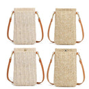 Beach Bag One Shoulder Straw Purse For Summer Fun