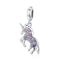925 Sterling Silver Diy Unicorn Beaded Bracelet & Necklace Set Pendant Beads Style - Bead