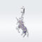 925 Sterling Silver Diy Unicorn Beaded Bracelet & Necklace Set Pendant Beads Style - Bead