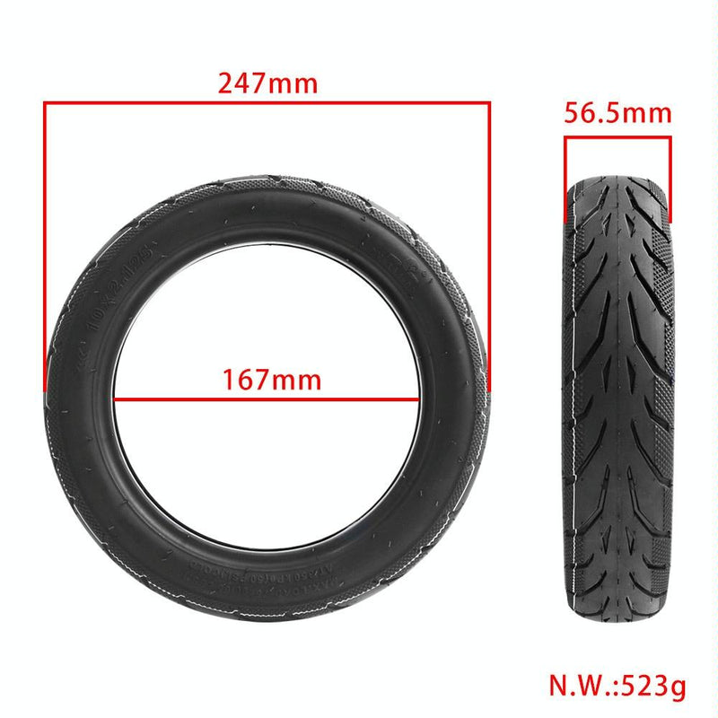 10 Pneumatic Tire for Ninebot F20 / 25 / 30 / 40 Electric Scooter - Inner Tire