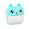 Instant Camera With Thermal Printer And Hd Video - Blue 16G