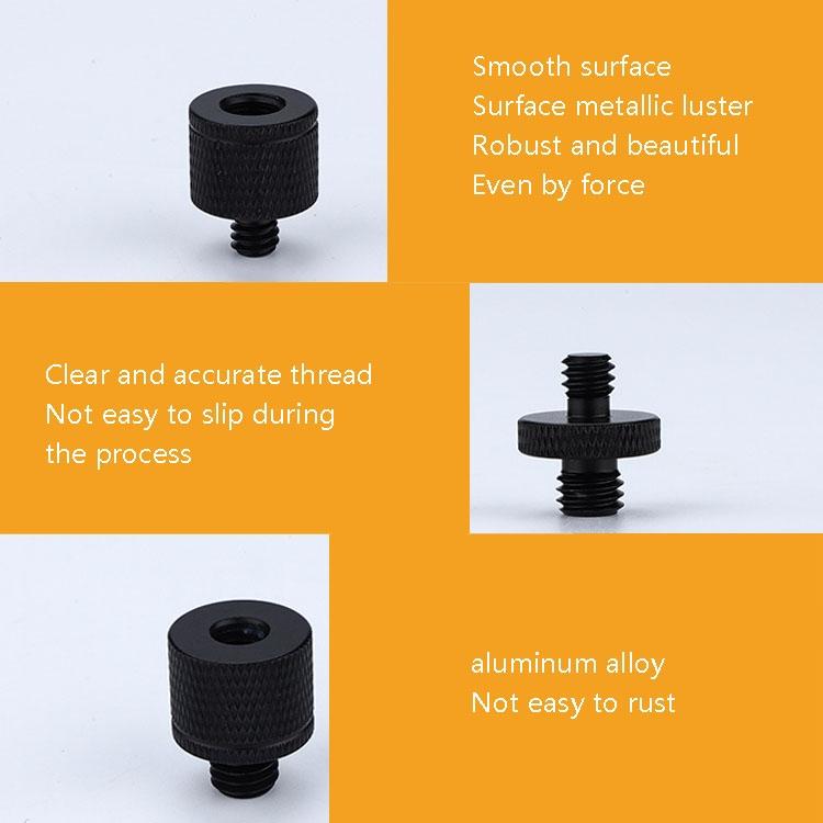 4-Piece A18 1 / 4 Female To M4 Male Screw Adapter