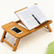 Adjustable Folding Laptop Desk For Dorm Or Study - Height And Space Saver