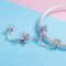 925 Sterling Silver Floral Diy Bracelet Charm