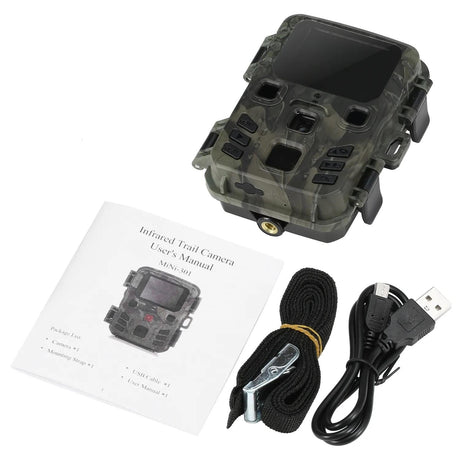 20Mp Hunting Trail Camera With Night Vision And Wildlife Scouting