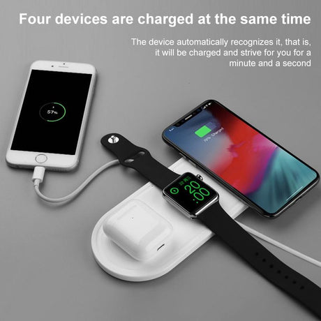 3 In 1 10W Wireless Charger For Iphones Iwatch Airpods