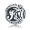 925 Sterling Silver 26 English Letter Beads For Diy Bracelets & Necklaces Style - K