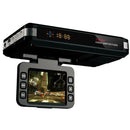 2.0 Lcd Radar Detector Dvr with Laser Gps Logger - Hd 720p 30fps