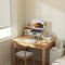 Adjustable Folding Laptop Stand With Cooling Fan - Portable Tablet Holder