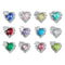 925 Sterling Silver November Birthstone Bracelet With Love Pearl Beads Style - November