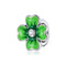 925 Sterling Silver Lucky Clover Beads For Diy Bracelets & Necklaces