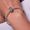 925 Sterling Silver Sun Moon Hourglass Beads Bracelet / Necklace Set
