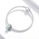925 Sterling Silver Snowflake Elf Girl Beads For Diy Bracelets & Necklaces