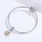 925 Sterling Silver Gold Butterfly Pendant For Diy Bracelets & Necklaces
