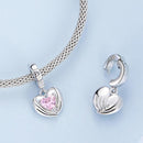925 Sterling Silver Diy Pendant Beading Kit