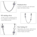 925 Sterling Silver Flower Safety Chain For Diy Bracelets & Necklaces