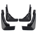 4 Pcs Car Auto Semi-Rigid Pvc Splash Flaps Fender Guard For Audi A4L 2016 Version