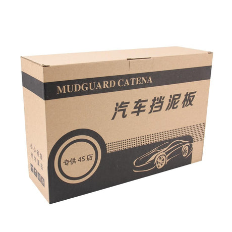 4 Pcs Car Auto Semi-Rigid Pvc Splash Flaps Fender Guard For Audi A4L 2016 Version