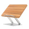 Aluminum Desktop Book Stand With Wood Board