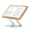 Aluminum Desktop Book Stand With Wood Board