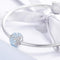 925 Sterling Silver Chic Snowflake Beads For Diy Bracelets & Necklaces