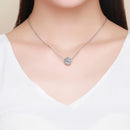925 Sterling Silver Chic Snowflake Beads For Diy Bracelets & Necklaces