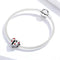925 Sterling Silver Love Heart Pendant For Diy Bracelets