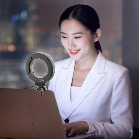 48Leds Laptop Camera Beauty Ring Light - Clip Set 4-Inch