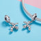925 Sterling Silver Balloon Dog Charm For Diy Bracelets Bead+Chain Style - Bead + Chain
