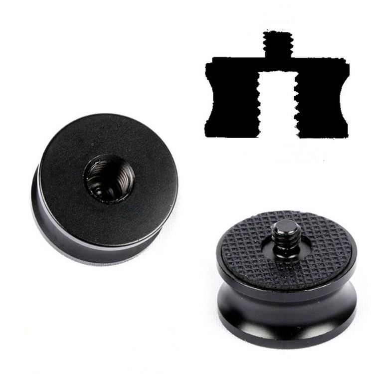 3-Piece Aluminum Alloy Adapter 3 / 8 Female To 1 / 4 Male