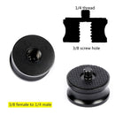 3-Piece Aluminum Alloy Adapter 3 / 8 Female To 1 / 4 Male