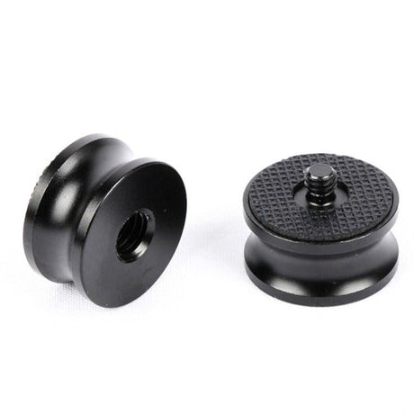 3-Piece Aluminum Alloy Adapter 3 / 8 Female To 1 / 4 Male