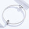 925 Sterling Silver Relief Number Series 0 9 Beads For Diy Bracelets & Necklaces Style - 1