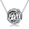 925 Sterling Silver Personalized Letter Beads For Diy Bracelets & Necklaces Style - B