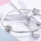 925 Sterling Silver Personalized Letter Beads For Diy Bracelets & Necklaces Style - B