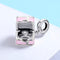 925 Sterling Silver Diy Romantic Beaded Bracelet