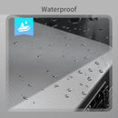 Waterproof Expandable Backpack with Usb Charging and Password Lock - Silver