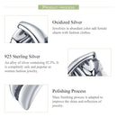 925 Sterling Silver Angel Wing Beads For Diy Bracelet Bead+Chain Style - Bead + Chain