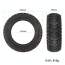 10x3.0 Ulip Electric Scooter Tire for Dualtron Zero 10x - Off-road Thickened Tubeless - 10 Inch - With Gas Nozzle