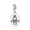 925 Sterling Silver Guardian Angel Necklace & Bracelet Charm