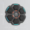 Adjustable 9-Speed Bluetooth Music Boxing Machine With Lights - Black - Light Gray
