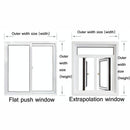 Double-layer Insulation Film for Indoor Windows - Windproof Soundproof Warm - 1.2x0.8m