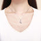 925 Sterling Silver Unicorn Diy Beaded Bracelet Necklace Set Pendant Beads Style - Bead + Necklace
