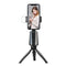Auto Tracking Gimbal Stabilizer With Fill Light And Selfie Stick - 360 Degree Rotation